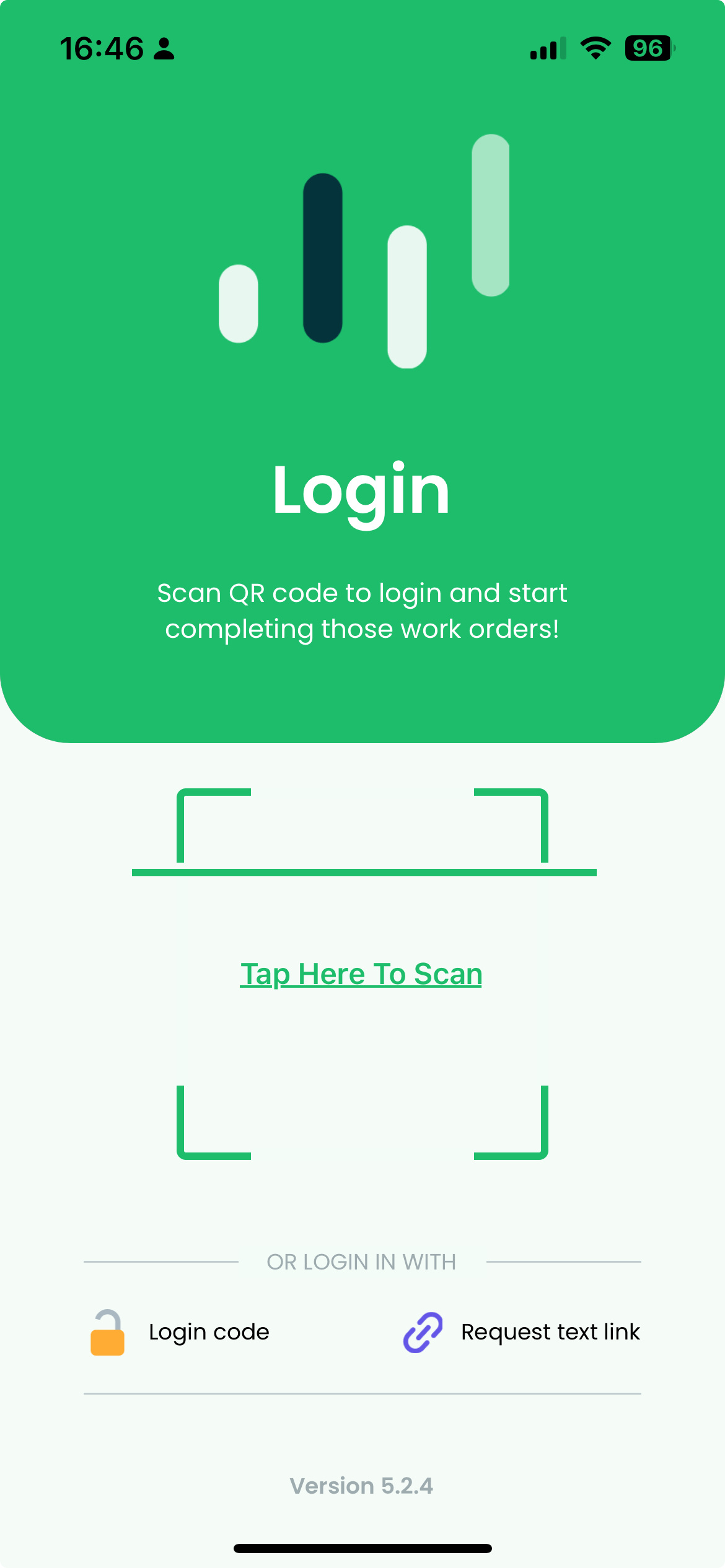 Log Into The Mobile Technician App
